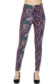  Peach Fabric Legging