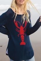 Lobster Crewneck Sweater