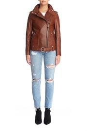  Selenia Leather Jacket