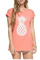  Coral Pineapple Top