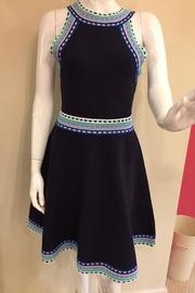  Trim Flare Dress