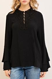  Solid Button Down Top