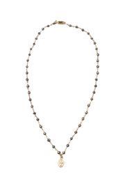  Pyrite Cross Necklace