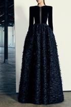  Preston Fringe Gown