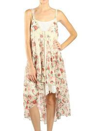  Floral Sheer Vest