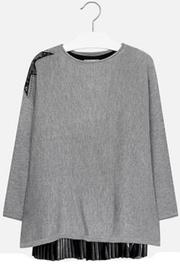  Black-grey Overlay Dress