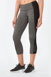  Tonal Pique Capri Pant
