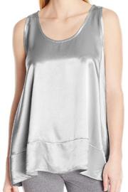  Natalie Satin Ruffle Tank