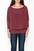  Ladder Sleeve Bubble Blouse