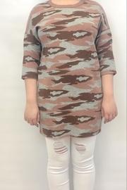  Waffle Print Top