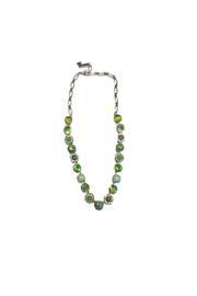  Green Teal Swarovski Necklace
