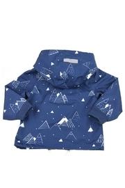  Navy Mountains Raincoat