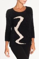  Black Fuzzy Sweater