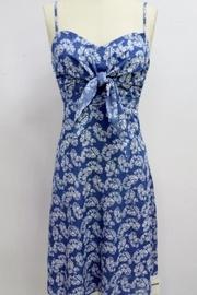  Denim Floral Dress