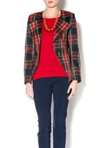  Tartan Zipper Jacket