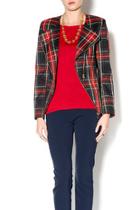  Tartan Zipper Jacket