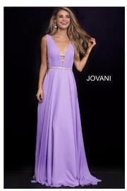  Lilac Chiffon Gown