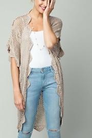  Scallop Crochet Cardigan