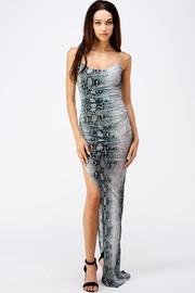  Snake-print Maxi Dress