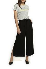  Pull On Culotte W Contrast Stitching