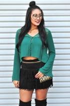  Forrest Crop Blouse