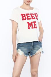  Beer Statement Print Top