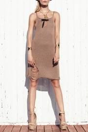  Knit Ripped Dress
