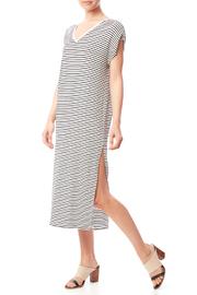  Striped Jersey Dress