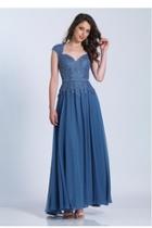  Smoke Blue Dress