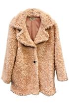  Pink Shaggy Coat