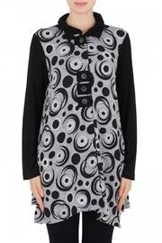  Black Pattern Tunic