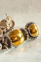  Dual Tone Earrings