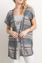  Open Vest Cardigan