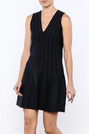  Jacquard Sweater Dress