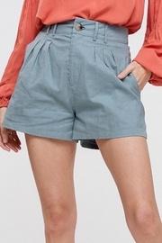  Linen Shorts - Sage