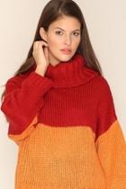  Strawberry Orange Sweater