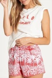  Palm-tree Woven Shorts