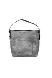 Grey Hobo Bag