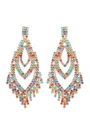  Multicolor Fringe Earrings