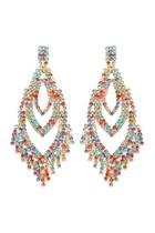  Multicolor Fringe Earrings