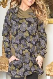 Collar Flowered Tunic