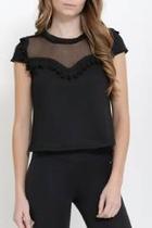  Tassel Mesh T Shirt
