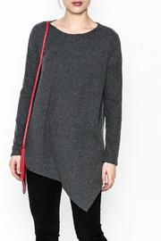  Brushed Asymmetrical Tunic