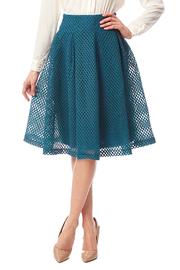  Mesh A-line Skirt