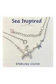 Starfish Double / Pearl Necklace