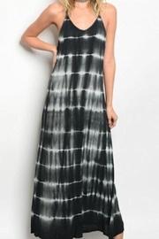  Tyedye Black Maxidress