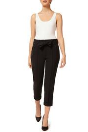  Self Belt Center Seam Pant