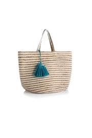  Striped Jute Tote