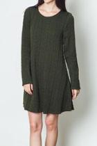  Cable Knit Dress