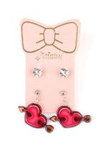  Cute-pair Detailed Earrings